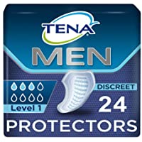 Los mejores  - Tena Men Protector Absorbente Nivel 1 - Paquete de 24